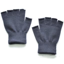 Autumn Winter New Half Finger Warm Gloves For Men Women Students Solid Knitted Mittens Outdoor Knitting Cycling Writing Gloves
