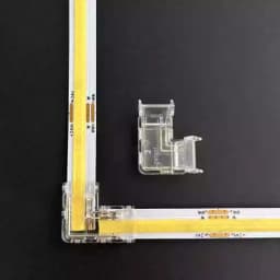 3Pin Connector for 8mm 10mm CCT Tunable COB LED Strip Light Solderless Strip to Wire Strip to StripTerminal Extension Connection