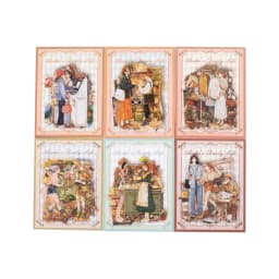 JIANWU Vintage Life Flower Character Landscape Material Collage Scrapbooking PET Sticker Creative DIY Journal Stationery