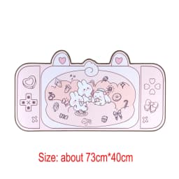 Kawaii Animals Desktop Keyboard Mouse Mats Large Gaming Mat Mousepad Switch PC Computer Laptop Office Table Desk Pad Protector