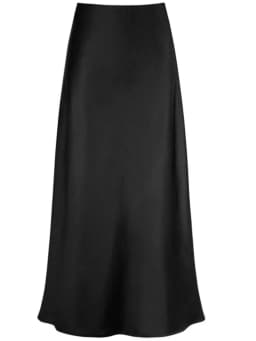 Spring Summer Women's Clothing New Style Silky Texture Forged Surface Acetic Acid Hanging High Waist Fish Tail Half Skirt Women
