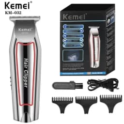 Kemei KM-032 Professional Hair Trimmer Electric Beard Trimmer for Men Hair Clipper Hair Cutter Machine Haircut Grooming Kit