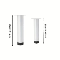4pcs 10/15cm adjustable furniture legs support legs, adjustable height, suitable for sofas, coffee tables, desks furniture leg