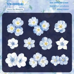 JIANWU Vintage Flower Bloom Landscape Material Collage Scrapbooking Sticker Creative DIY Journal Stationery