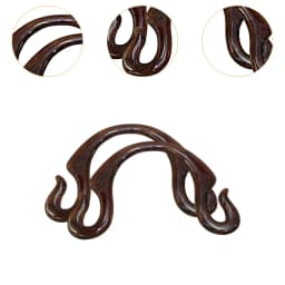 2Pcs Resin Handbag Handles Professional Replace Portable Premium Accessory Handbag Handle Making Purse Supplies