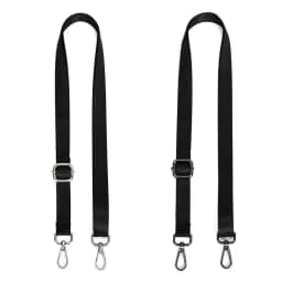 Adjustable 70-140cm Bag Strap Black Nylon Handbag Strap Detachable Unisex Handbag Handle Shoulder Bag Belt Bag Accessories