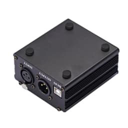 48V Phantom Power Adapter XLR Cable For Condenser Microphone Studio Recording Phantom Power For BM 800 Condenser Mic