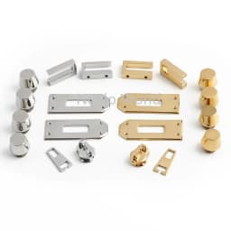 2-10Sets Gold,Silver Metal Twist Locks For Leather DIY Handbags Purse Tote Bags Case Clasps Closure Buckles Hardware Accessories
