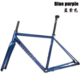SEABOARD Road Bicycle Frame Gravel Off-Road Disc Brake Aluminum Frame 700C Cylinder Shaft With Carbon Fork Thru Axle 12x142mm