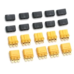 10 / 20 / 50 / 100 pair AMASS MR30 Male Female Connector Plug with Sheath for RC Lipo Battery RC Multicopter Airplane