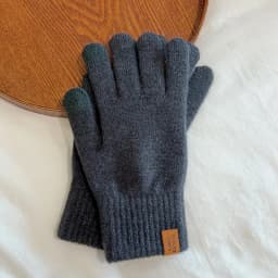 Autumn Winter Man Keep Warm Touch Screen Solid Simple Style Knitted Gloves Elasticity Thin Not Bloated All Match Fashion Elegant