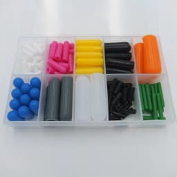 143Pcs M2~M16 High Temp Silicone Rubber Protective Caps Assortment Kit, Masking System Kit Perfect for Powder Coating, Painting
