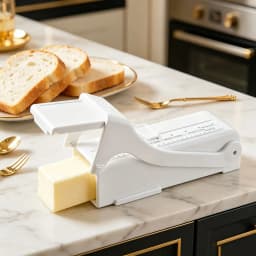 1 Piece Adjustable Butter Slicer, Kitchen Art Butter Machine Butter Slicer Measuring Dispenser