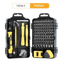 WOZOBUY 115/122/138 in1 Precision Screwdriver Set Magnetic - Professional Screw driver Tools Set,PC Repair Tool Kit,Repair Devic