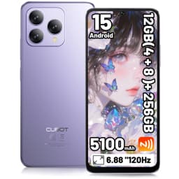 [Ship From UK] Cubot A40 Android 15 Smartphone 12GB(4+8) 256GB 6,88'' 120Hz Telephone Portable 5100mAh NFC/GPS 4GMobile Phones