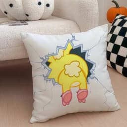 H-Happy Tree F-Friends N-Nutty Pillow Case Anti-dustmite Pillowcase Invisible Zipper Silky Short Plush Sofa Cushion Cover