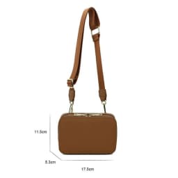 Customized Name Leather Waist Bag, Mobile Phone Bag, Small Bag, Key, Casual Money Bag, Hand-Held Bag
