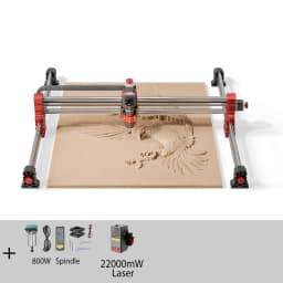 Twotree TTC-H40 CNC Engraving Machine 500W Spindle Motor 3Axis/4Axis 1000x1000x100mm for Stainless Steel Wood CNC Router Machine