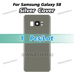 New Glass Housing for Samsung Galaxy S8 Back Battery Cover Rear Door Case Panel Replacement Part