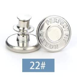 5/10/20Pcs Button Pins for Loose Jeans No Sew Instant Replacement Snap Tack Pant Button Adjustable Metal Pants Button Tightener