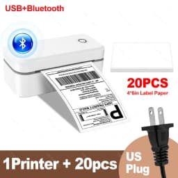 Marklife X4 Thermal Label Printer Portable Printer for 4x6 Mailing Packages Printing Bluetooth Automatic Label Recognition 2026