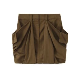 Nlzgmsj 2026 Spring High Street Trend Chic Women Mini Skirt Slim Pocket Decoration Mini Skirt New Fashion Leisure Skirt