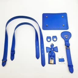 DIY Crochet Bag Making Kit Bag Base Bottom with Handle Extension Shoulder Straps Hardware Accessories for Knitting Tote Handbag