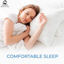 Waterproof Pillow Protector with Zipper Bed Bug Proof Pillowcase Protects Against Dust Mite &Stains Allergens Pillow Cover 1pc