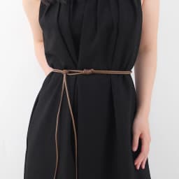 Women Long Thin Knotted Rope Belt Vintage Solid Color Skinny PU Waist Belts Female Lady Dress Coat Decorative Straps Girdle
