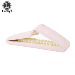 Double Open Button Jewelry Box Valentine's Day Birthday Surprise Gift Ring Pendant Stud Necklace Box Jewelry Boxes and Packaging