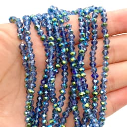 2 3 4 6 8mm Austria Faceted Crystal Beads Rondelle Loose Spacer Bracelets Earring DIY Glass Beads for Jewerly Making