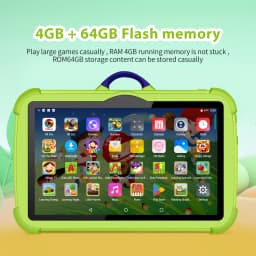 New 7 Inch Google Kids Tablets 5G WiFi Tablet Pc Quad Core 4GB RAM 64GB ROM Cheap for Children Gift Educational Learning 4000mAh