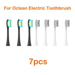 For Oclean Flow/X/ X PRO/ Z1/ F1/ One/ Air 2 /SE Replacement Heads Brush Heads Soft DuPont Sonic Toothbrush Vacuum Bristle