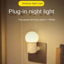 Modern Bedside Night Light Lamp Kids All Night 220V Led Lights Plug In Wall Night Lights For Bedroom EU Plug Night Lamp Romantic