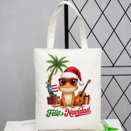 Bad Bunny tote bag einkaufstasche personnalisable foldable reusable shoulder femme
