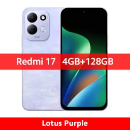 Global Version Xiaomi Redmi 17 Smartphone 45W Turbo Charging 7500mAh 120Hz 6.9" Display 50MP Camera MTK Helio G91-Ultra CPU