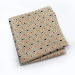 New White Color Pocket Square For Men Polyester Woven Horse Handkerchief 24cm Khaki Paisley Hanky Wedding Party Tuxedo Accessory