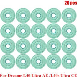 Accessories For Dreame L40 Ultra AE/ Dreame L40s Ultra CE/ Dreame D20 Ultra Cleaner Main Side Brush Fish Scale Microfiber Cloth