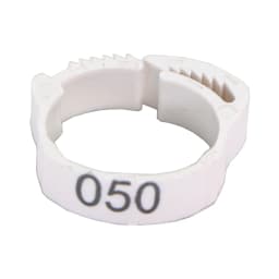 10-50PCS High-quality Chicken Foot Ring 6 Colors Numbered Identification Leg Rings Clip for Poultry Chickens Ducks Geese Parrot