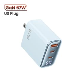 Toocki 67W GaN USB Type C Charger Digital Display 65W 45W PPS PD QC4.0 Quick Charge For Macbook Laptop IPAD Tablet iPhone 15 14