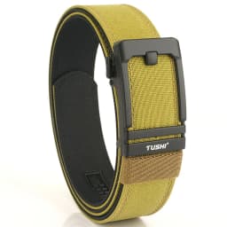 TUSHI New 3.8CM Hard Tactical Belt for Men Metal Automatic Buckle IPSC Gun Belt 1100D Nylon Military Belt Outdoor Sports Girdle