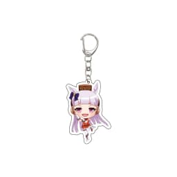 55MM Anime Pretty Derby Keychain Oguri Cap Special Week Silence Suzuka Tokai Teio Key Chain Acrylic Model Plate Christmas Gifts