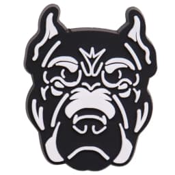1Pcs Horse Black White Animals Lion Tiger Wolf PVC Shoes Decorations Buckle Charms Fit Cool Kids Party Gift