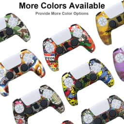 Silicone Cover Skin For PS5 Controller Anti-Slip Protective Rubber Case Shell Sleeve Grips Suit For PS5 slim Accessories