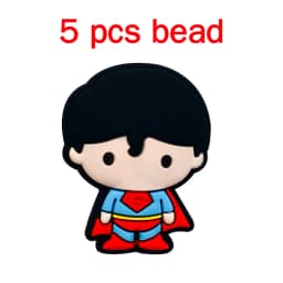 5pcs Silicone Cartoon Beads Pacifier Chain Baby DIY Care Nipple Chain Fittings