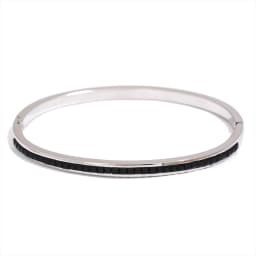 Yhpup Two Shape Round Square Colorful Cubic Zirconia Stainless Steel Bracelet Bangle Luxury Fashion Women Jewelry Bijoux