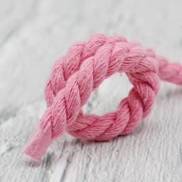 Halloween Christmas Cotton Shoelaces 8 Solid Color 8mm Wide Round Thick Rope Fall Winter Three-Strand Twisted Multiple Sizes