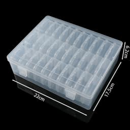 Bead Portable Organizer Box 12/24/30Pcs Small Clear Plastic Storage Containers with Hinged Lid for Storage Small Crafts Jewelry
