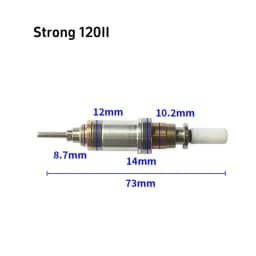 Micromotor Spindle 1 Kit For UP200 Strong 210 105L Marathon H37L1 Handpiece Electric manicure machine Nail Drill Milling Cutters