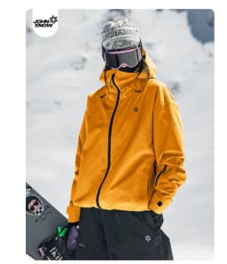 JOHN SNOW Snowboard Jacket Pants Female Tracksuit Mountain Skiing Suites Winter Women Men Snow Suits Sports Waterproof Ski Sets